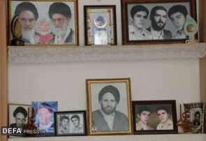 دیدار با روحانی رزمنده و پدر دو شهید روحانی حجت الاسلام و المسلمین لیلابی